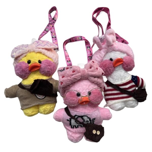 CARTERA PELUCHE LALAFANFAN + ANTEOJOS