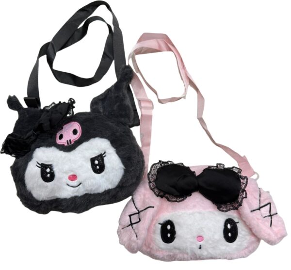 CARTERA PELUCHE KUROMI/MELODY C/MONO
