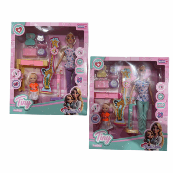 MUNECA TINY DOCTOR 54923 28X33X7CM