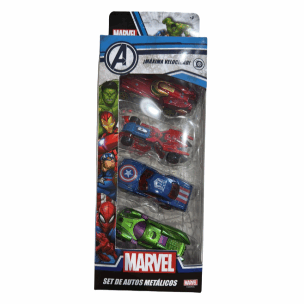 AUTO AVENGER X4 EN CAJA METAL 55405