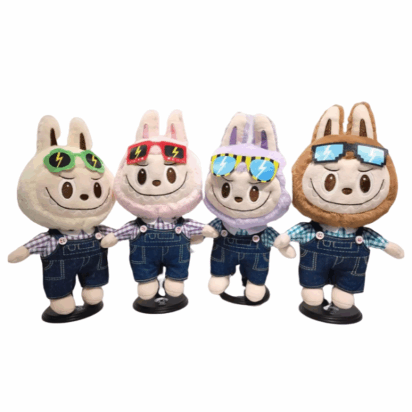 PELUCHE LABUBU CON JEAN/JARDINERO