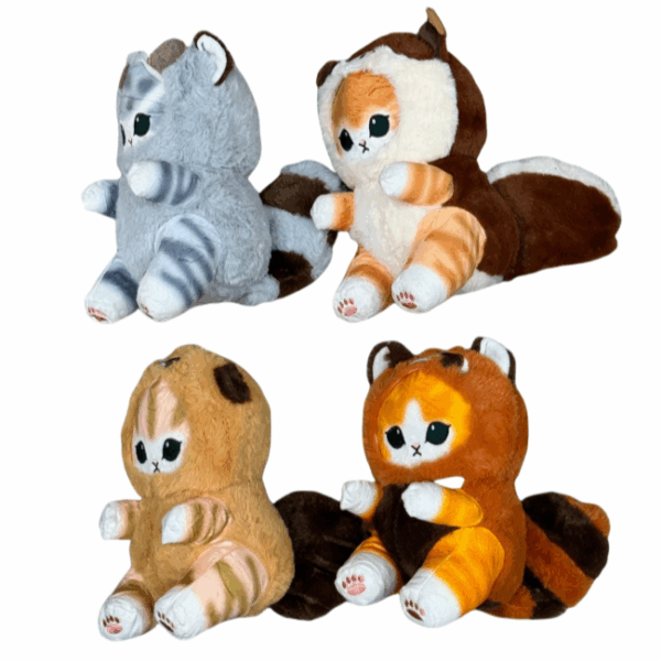 PELUCHE GATO MOFUSAND ANIMALES